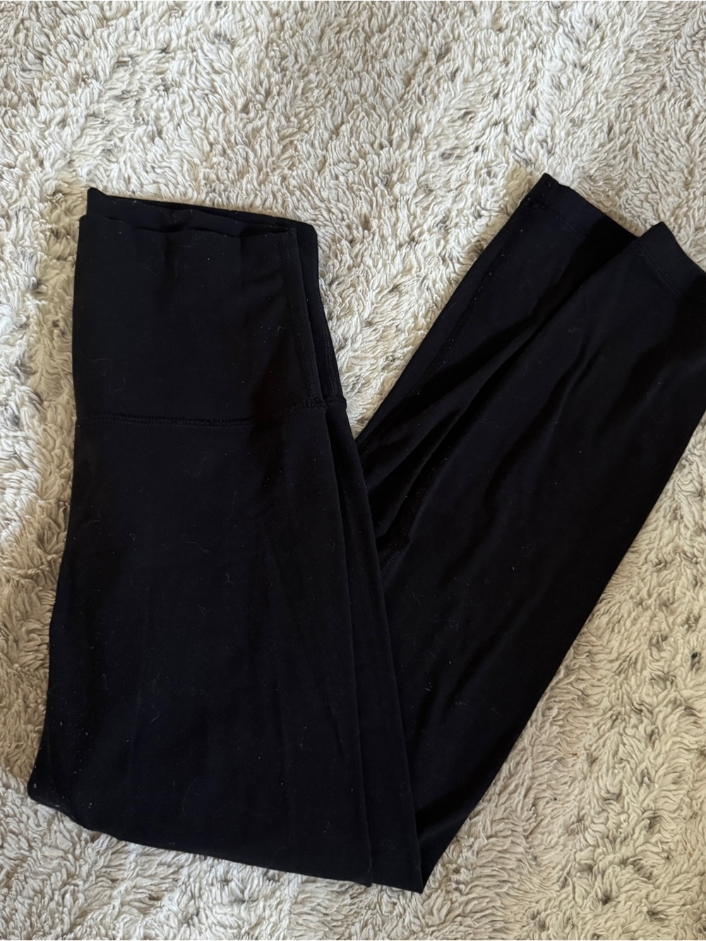 lululemon athletica Black High-Rise Leggings with Logo - Picture 2 of 2